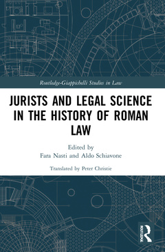 Couverture de l’ouvrage Jurists and Legal Science in the History of Roman Law
