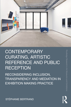 Couverture de l’ouvrage Contemporary Curating, Artistic Reference and Public Reception
