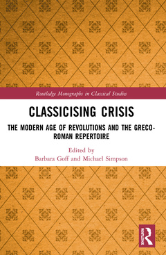 Couverture de l’ouvrage Classicising Crisis