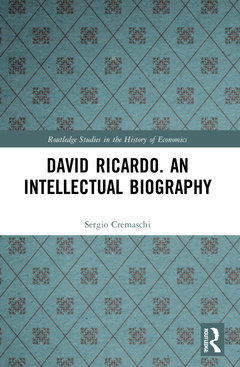 Couverture de l’ouvrage David Ricardo. An Intellectual Biography