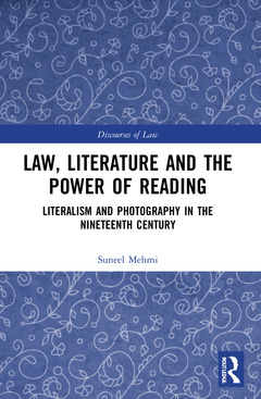 Couverture de l’ouvrage Law, Literature and the Power of Reading