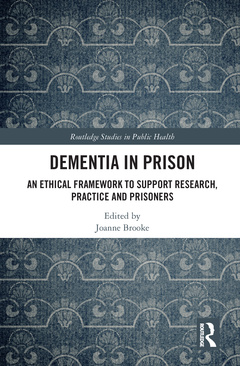 Couverture de l’ouvrage Dementia in Prison