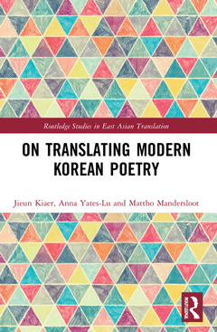 Couverture de l’ouvrage On Translating Modern Korean Poetry
