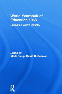 Couverture de l’ouvrage World Yearbook of Education 1968