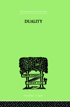 Couverture de l’ouvrage Duality