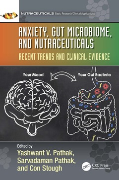 Couverture de l’ouvrage Anxiety, Gut Microbiome, and Nutraceuticals