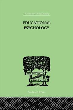Couverture de l’ouvrage Educational Psychology