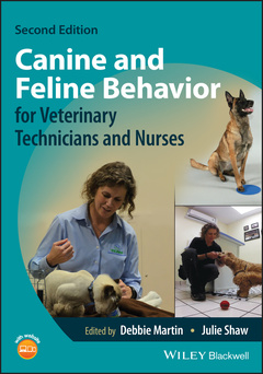 Couverture de l’ouvrage Canine and Feline Behavior for Veterinary Technicians and Nurses