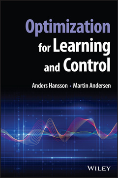 Couverture de l’ouvrage Optimization for Learning and Control