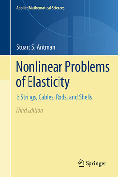 Couverture de l’ouvrage Nonlinear Problems of Elasticity