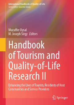 Couverture de l’ouvrage Handbook of Tourism and Quality-of-Life Research II