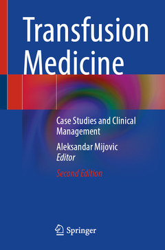 Cover of the book Transfusion Medicine