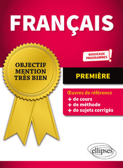 Couverture de l’ouvrage Français - Première - Nouveaux programmes