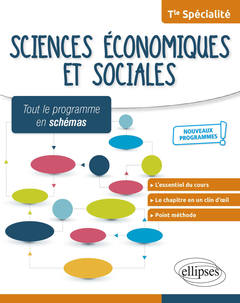 Couverture de l’ouvrage Spécialité Sciences économiques et sociales - Terminale - Nouveaux programmes