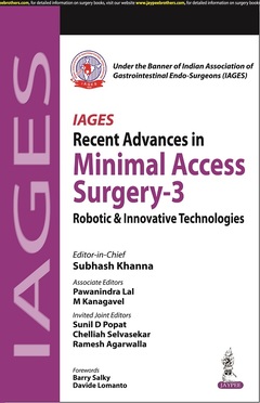 Couverture de l’ouvrage IAGES Recent Advances in Minimal Access Surgery - 3
