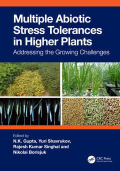 Couverture de l’ouvrage Multiple Abiotic Stress Tolerances in Higher Plants