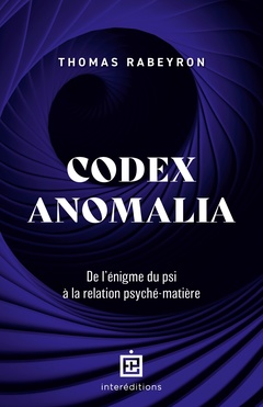 Couverture de l’ouvrage Codex Anomalia