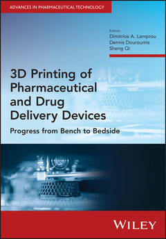 Couverture de l’ouvrage 3D Printing of Pharmaceutical and Drug Delivery Devices