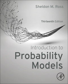Couverture de l’ouvrage Introduction to Probability Models