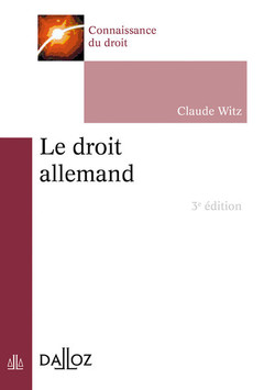 Cover of the book Le droit allemand. 3e éd.