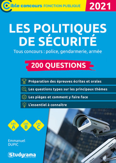 Couverture de l’ouvrage Les politiques de sécurité - 200 questions 
