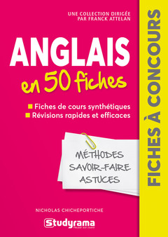 Cover of the book Anglais en 50 fiches 