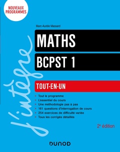 Couverture de l’ouvrage Maths tout-en-un BCPST 1re année - 2e éd.