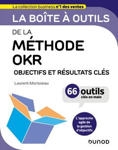 Couverture de l’ouvrage La boîte à outils de la méthode OKR