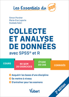 Couverture de l’ouvrage Collecte et analyse de données avec SPSS et R