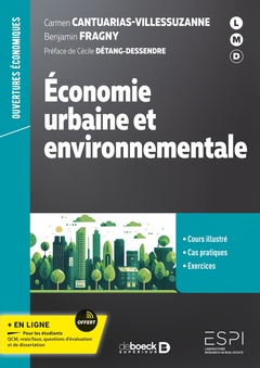 Couverture de l’ouvrage Économie urbaine et environnementale