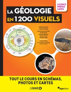 Couverture de l’ouvrage La géologie en 1200 visuels - Licence Prépas Capes Agreg