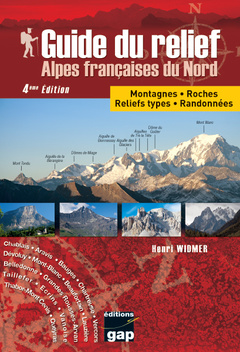 Couverture de l’ouvrage Guide du relief Alpes françaises du Nord - 4ed