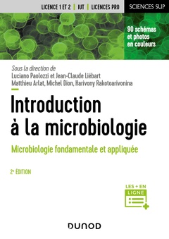 Couverture de l’ouvrage Introduction à la microbiologie - 2e éd.
