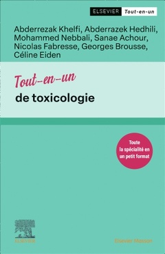 Couverture de l’ouvrage Tout-en-un de toxicologie