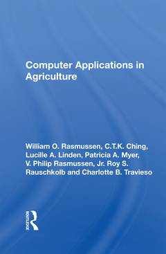 Couverture de l’ouvrage Computer Applications In Agriculture