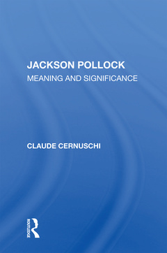 Couverture de l’ouvrage Jackson Pollack