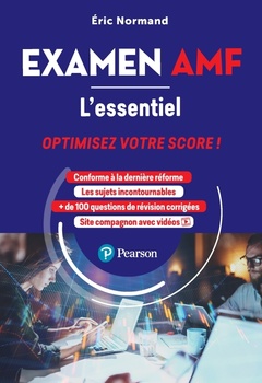 Cover of the book Examen AMF. L'essentiel