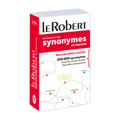 Cover of the book Dictionnaire des synonymes et nuances - poche