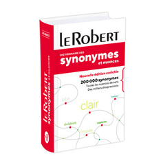 Cover of the book Dictionnaire des synonymes et nuances - poche+