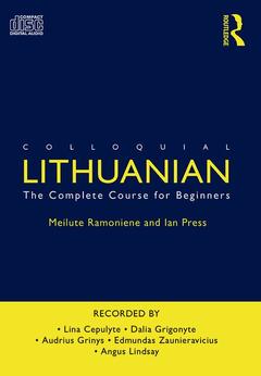 Couverture de l’ouvrage Colloquial Lithuanian