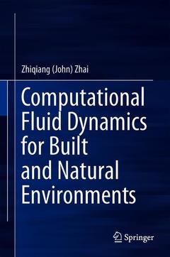Couverture de l’ouvrage Computational Fluid Dynamics for Built and Natural Environments