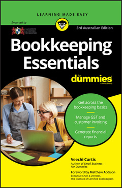 Cover of the book Bookkeeping Essentials For Dummies