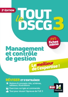 Cover of the book Tout le DSCG 3 - Management et contrôle de gestion - Révision et entraînement