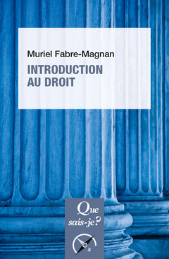 Cover of the book Introduction au droit