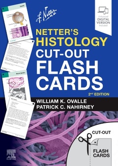Couverture de l’ouvrage Netter's Histology Cut-Out Flash Cards
