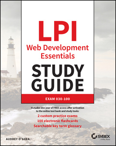 Couverture de l’ouvrage LPI Web Development Essentials Study Guide