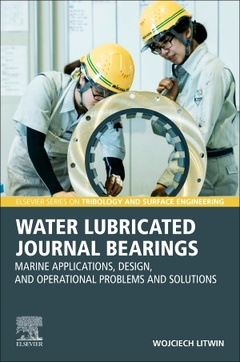 Couverture de l’ouvrage Water-Lubricated Journal Bearings