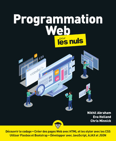 Couverture de l’ouvrage Programmation Web pour les Nuls
