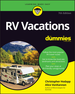 Couverture de l’ouvrage RV Vacations For Dummies