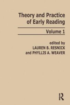 Couverture de l’ouvrage Theory and Practice of Early Reading